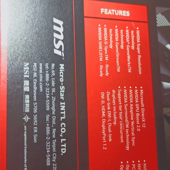 GeForce GTX 970 GAMING 4G, MSI GAMING GRAPHICS-CARD: NEW W/BOX& CLEAN4-SLI-SLOTS - Picture 11 of 12